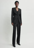 Slouch blazer black