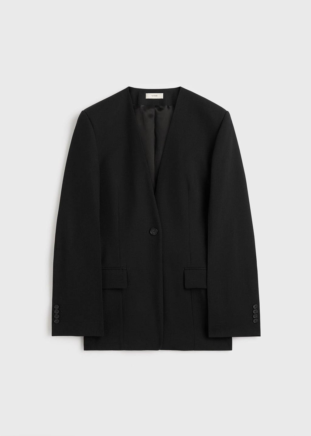 Slouch blazer black