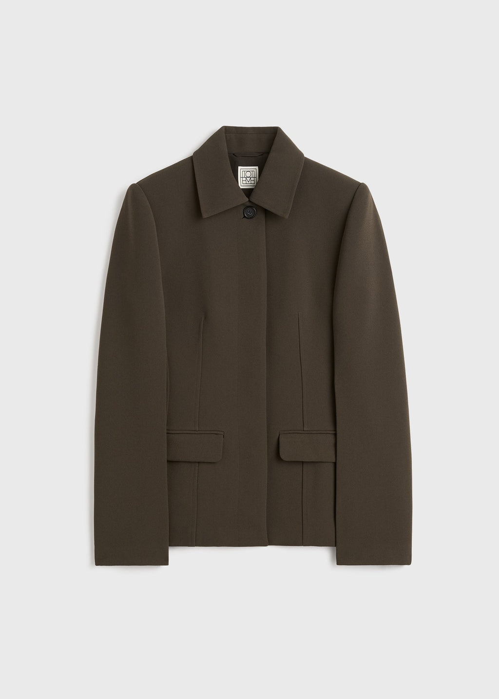 Cinched pocket jacket bark